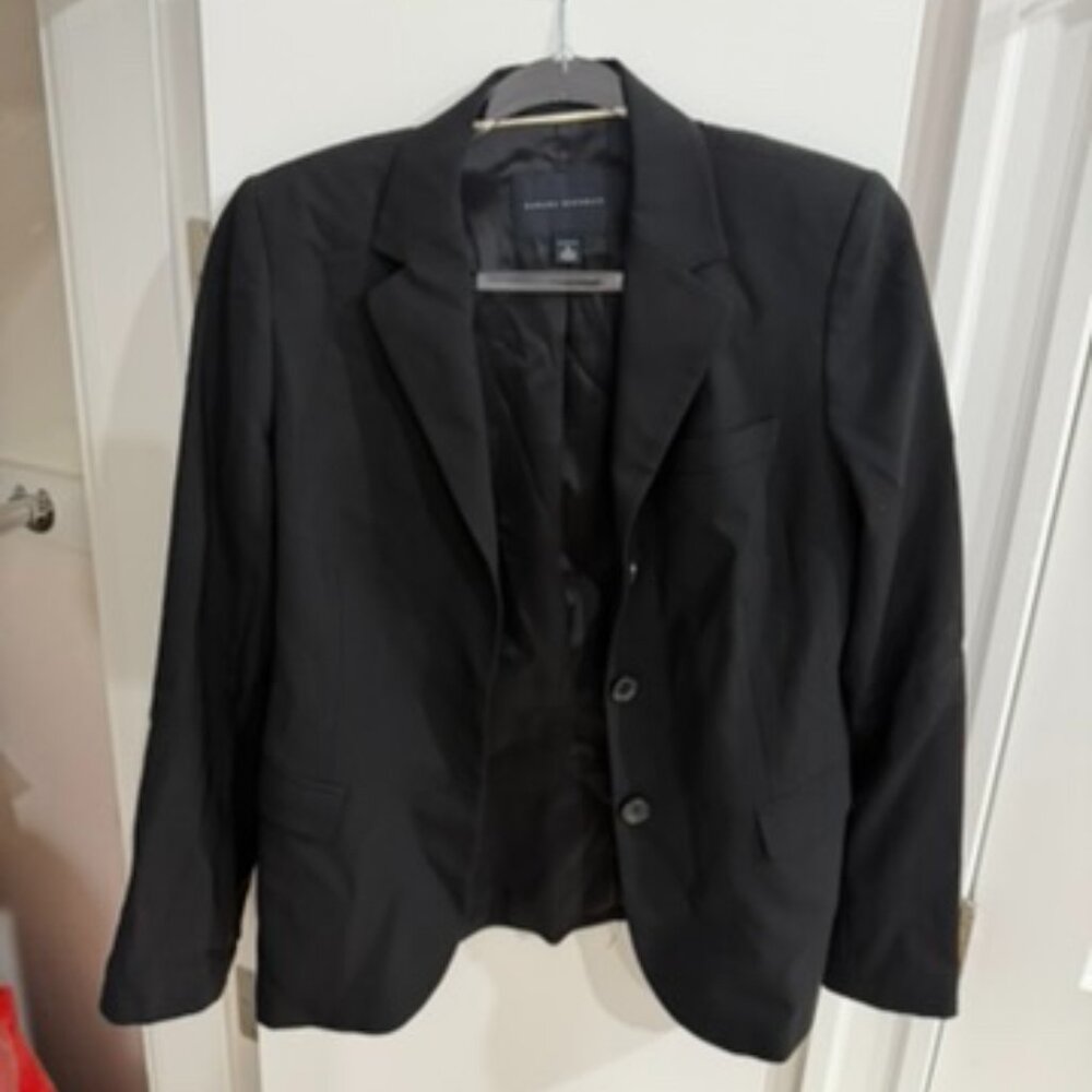 Banana Republic Women's Stretch Black Blazer